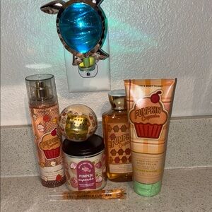 Bath & Body Works Pumpkin Cupcake Collection
